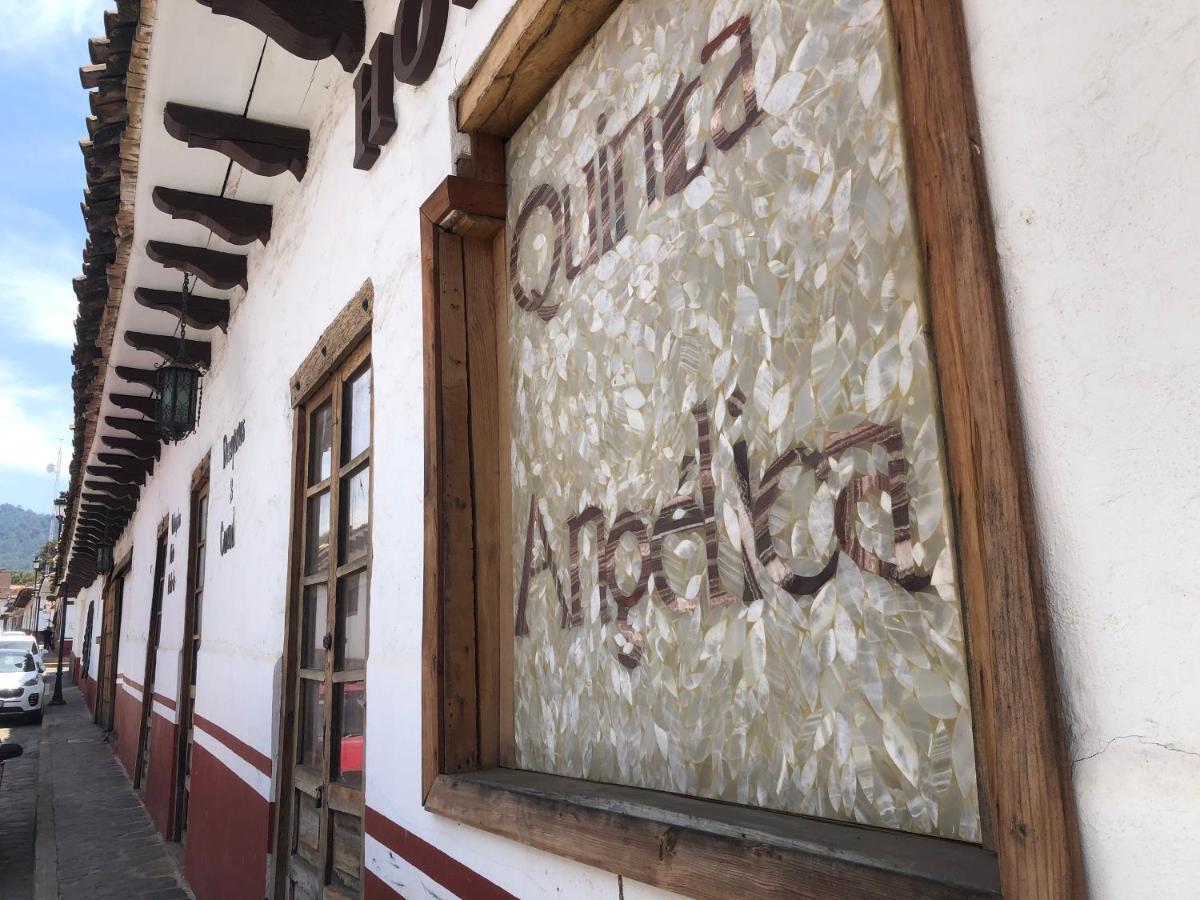 Hotel Quinta Angelica มาซามิตลา ภายนอก รูปภาพ